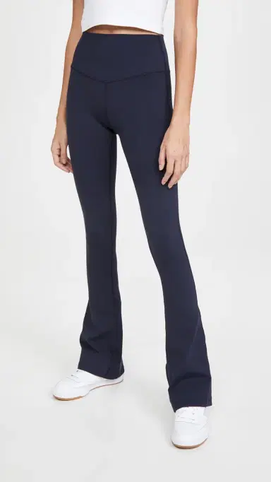 Splits59 Raquel High Waist Supplex Flared Full Leggings | Thumbnail 2 Splits59 Raquel High Waist Supplex Flared Full Leggings | Thumbnail 2