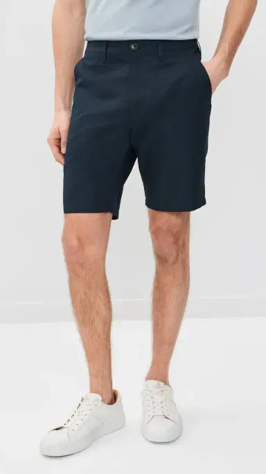 PS Paul Smith Twill Shorts 9 Very Dark Navy | Thumbnail 2 PS Paul Smith Twill Shorts 9 Very Dark Navy | Thumbnail 2