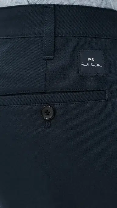 PS Paul Smith Twill Shorts 9 Very Dark Navy | Thumbnail 6 PS Paul Smith Twill Shorts 9 Very Dark Navy | Thumbnail 6