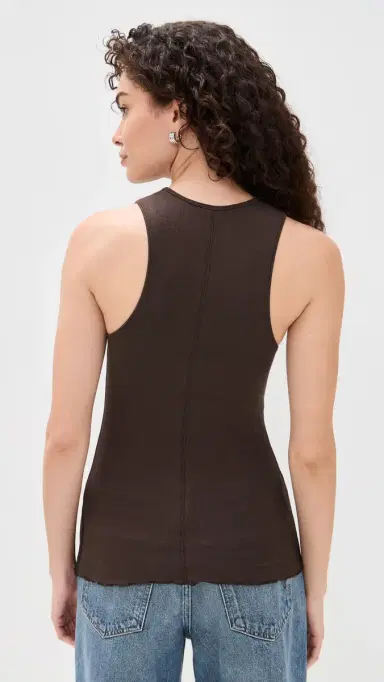 Free People Fresh In ove Tank Brown | Thumbnail 3 Free People Fresh In ove Tank Brown | Thumbnail 3