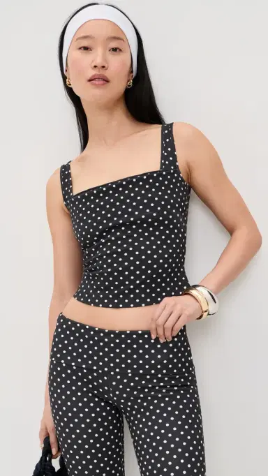 MIAOU Luna Top Black Small Dot S | Thumbnail 2 MIAOU Luna Top Black Small Dot S | Thumbnail 2