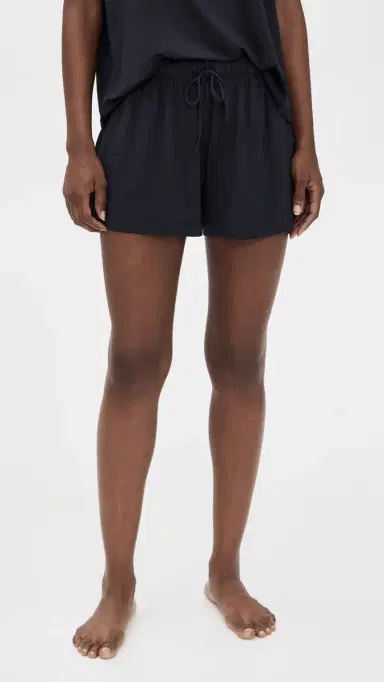 Eberjey Gisele Everyday Relaxed Shorts Black | Thumbnail 2 Eberjey Gisele Everyday Relaxed Shorts Black | Thumbnail 2