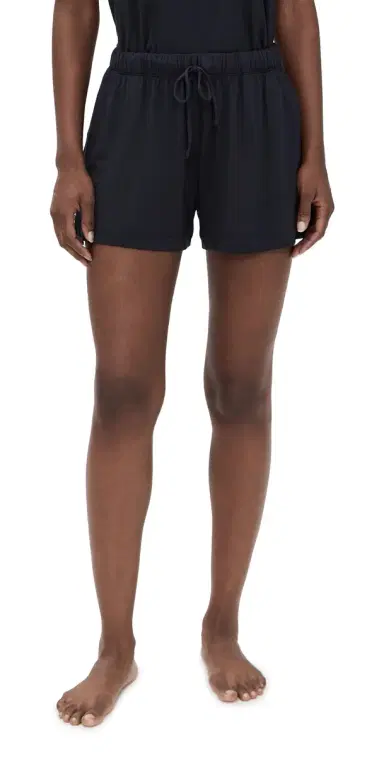 Eberjey Gisele Everyday Relaxed Shorts Black | Thumbnail 1 Eberjey Gisele Everyday Relaxed Shorts Black | Thumbnail 1