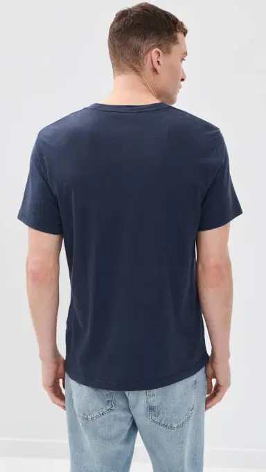 Frescobol Carioca Dinis Linen Blend T-Shirt | Thumbnail 3 Frescobol Carioca Dinis Linen Blend T-Shirt | Thumbnail 3