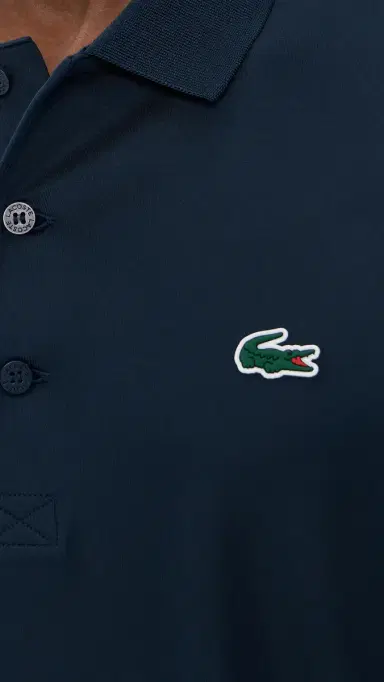 Lacoste Regular Fit UV Protect Golf Polo Shirt Navy Blue | Thumbnail 6 Lacoste Regular Fit UV Protect Golf Polo Shirt Navy Blue | Thumbnail 6