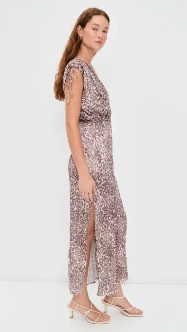 Sabina Musáyev Valentina Dress Leopard Print | Thumbnail 4 Sabina Musáyev Valentina Dress Leopard Print | Thumbnail 4