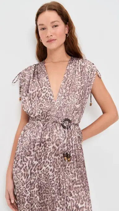 Sabina Musáyev Valentina Dress Leopard Print | Thumbnail 5 Sabina Musáyev Valentina Dress Leopard Print | Thumbnail 5