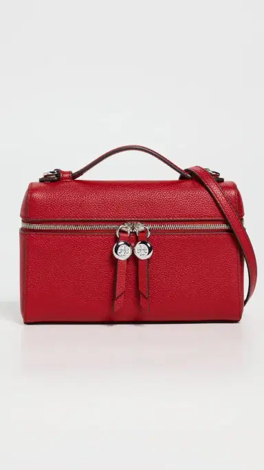 Tory Burch Romy Slim Top Handle Bag Tory Red One Size | Thumbnail 4 Tory Burch Romy Slim Top Handle Bag Tory Red One Size | Thumbnail 4
