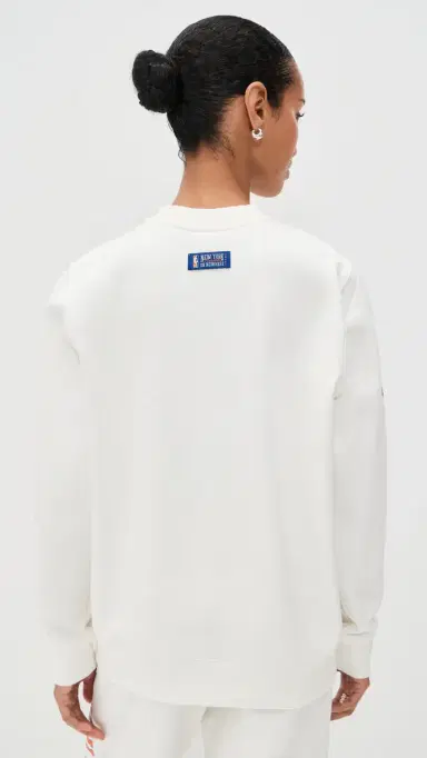 New York or Nowhere Knicks Classic Crewneck Off White | Thumbnail 3 New York or Nowhere Knicks Classic Crewneck Off White | Thumbnail 3