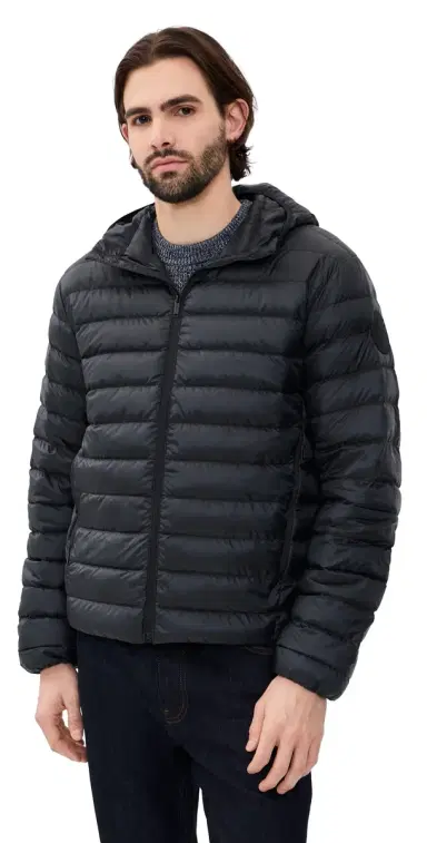 Canada Goose Stratus Hoodie Jacket Black | Thumbnail 1 Canada Goose Stratus Hoodie Jacket Black | Thumbnail 1