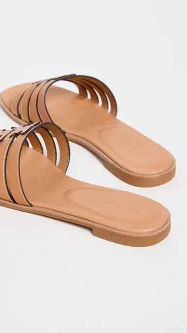 Tory Burch Ines Cage Slides Camello / Camello 5 | Thumbnail 4 Tory Burch Ines Cage Slides Camello / Camello 5 | Thumbnail 4