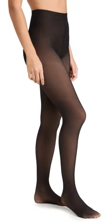 Stems Skin Illusion Lightweight Fleece Lined Tights Black/Beige | Thumbnail 1 Stems Skin Illusion Lightweight Fleece Lined Tights Black/Beige | Thumbnail 1