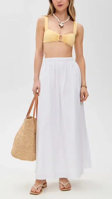 Playa Lucila Maxi Skirt White | Thumbnail 5 Playa Lucila Maxi Skirt White | Thumbnail 5