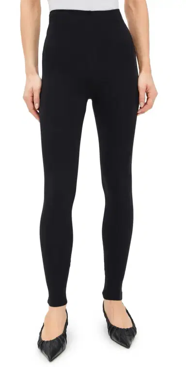 Commando Cotton Leggings Black | Thumbnail 1 Commando Cotton Leggings Black | Thumbnail 1