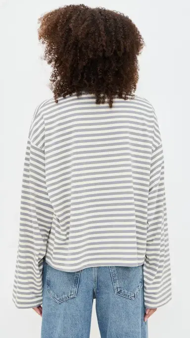 Lioness Bloom Long Sleeve Ash tripe | Thumbnail 3 Lioness Bloom Long Sleeve Ash tripe | Thumbnail 3