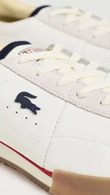 Lacoste Aura Sneakers White/Navy/Red | Thumbnail 5 Lacoste Aura Sneakers White/Navy/Red | Thumbnail 5