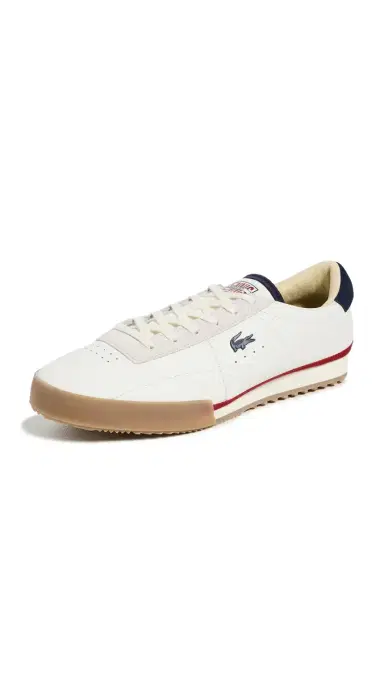 Lacoste Aura Sneakers White/Navy/Red | Thumbnail 6 Lacoste Aura Sneakers White/Navy/Red | Thumbnail 6