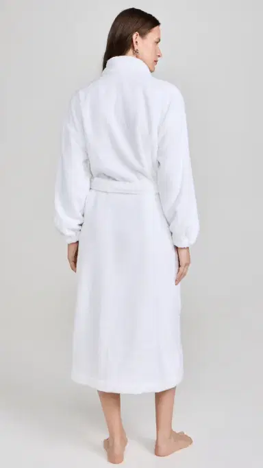 Lunya Spa Terry Robe Sincere White M | Thumbnail 3 Lunya Spa Terry Robe Sincere White M | Thumbnail 3