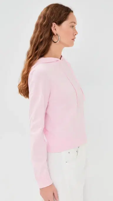 SIMKHAI Hoodie Ballet Pink | Thumbnail 4 SIMKHAI Hoodie Ballet Pink | Thumbnail 4