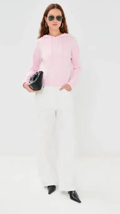SIMKHAI Hoodie Ballet Pink | Thumbnail 5 SIMKHAI Hoodie Ballet Pink | Thumbnail 5