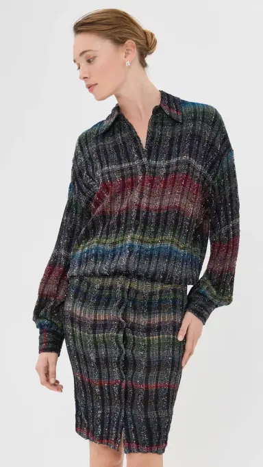 Missoni Midi Sweater Dress Multicolor Tones | Thumbnail 5 Missoni Midi Sweater Dress Multicolor Tones | Thumbnail 5