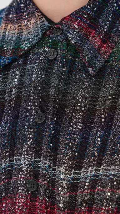 Missoni Midi Sweater Dress Multicolor Tones | Thumbnail 6 Missoni Midi Sweater Dress Multicolor Tones | Thumbnail 6