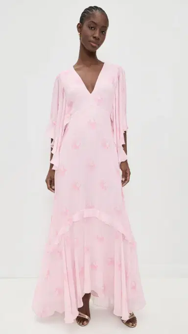 LoveShackFancy Brinley Dress Cimarron Rose 0 | Thumbnail 2 LoveShackFancy Brinley Dress Cimarron Rose 0 | Thumbnail 2