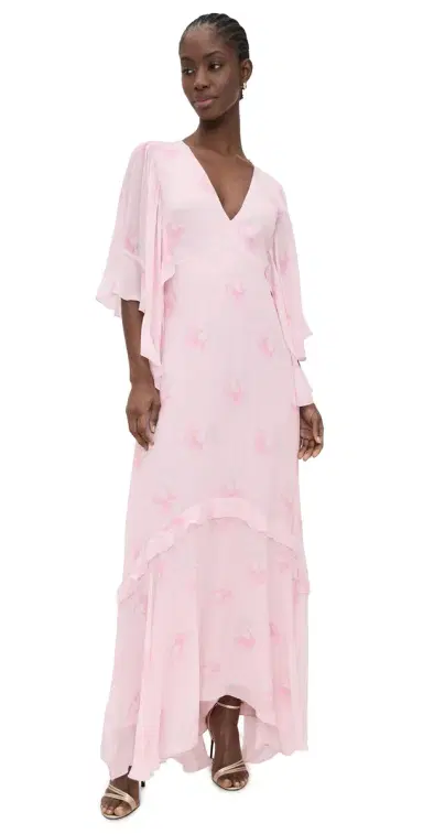 LoveShackFancy Brinley Dress Cimarron Rose 0 | Thumbnail 1 LoveShackFancy Brinley Dress Cimarron Rose 0 | Thumbnail 1