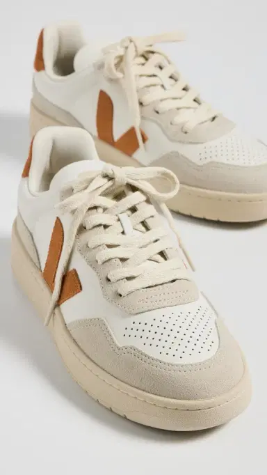 Veja V-90 Sneakers Extra White Umber | Thumbnail 5 Veja V-90 Sneakers Extra White Umber | Thumbnail 5