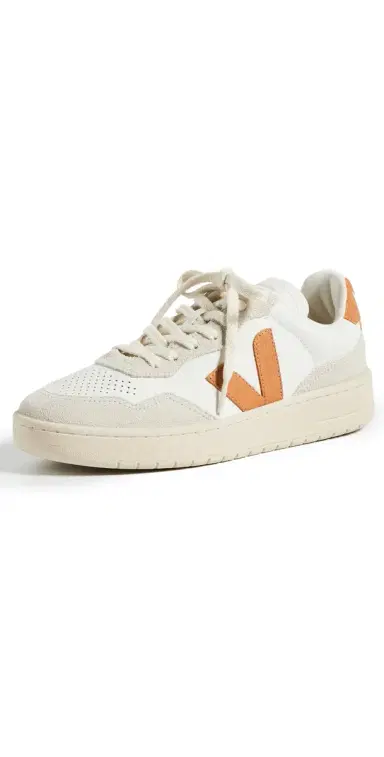 Veja V-90 Sneakers Extra White Umber | Thumbnail 1 Veja V-90 Sneakers Extra White Umber | Thumbnail 1
