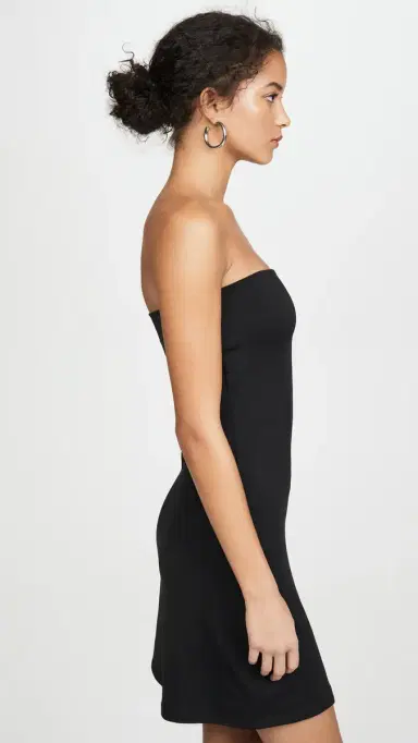 susana monaco Strapless Tube Dress Black | Thumbnail 4 susana monaco Strapless Tube Dress Black | Thumbnail 4