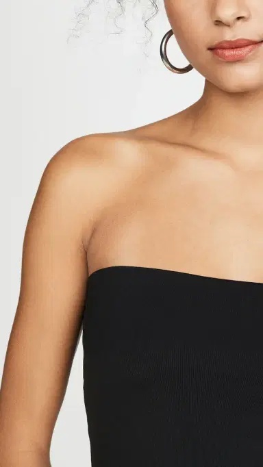 susana monaco Strapless Tube Dress Black | Thumbnail 6 susana monaco Strapless Tube Dress Black | Thumbnail 6