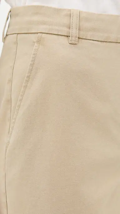 ATM Anthony Thomas Melillo Cotton Twill Wide Leg Trousers Khaki | Thumbnail 6 ATM Anthony Thomas Melillo Cotton Twill Wide Leg Trousers Khaki | Thumbnail 6