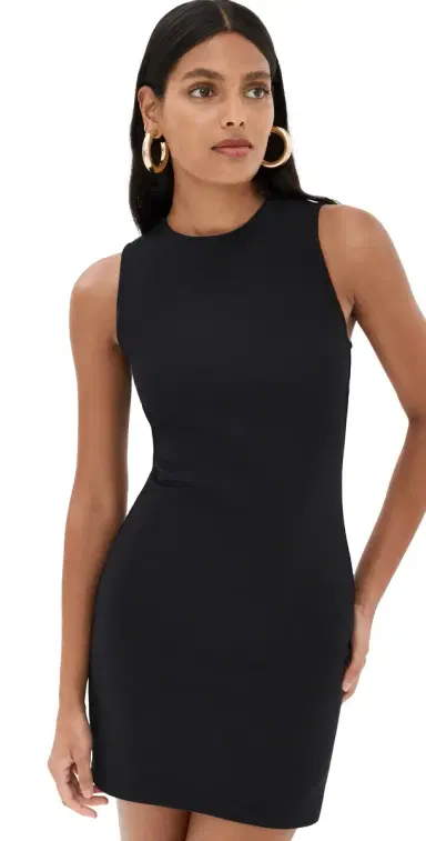 Staud Mercer Dress Black | Thumbnail 1 Staud Mercer Dress Black | Thumbnail 1