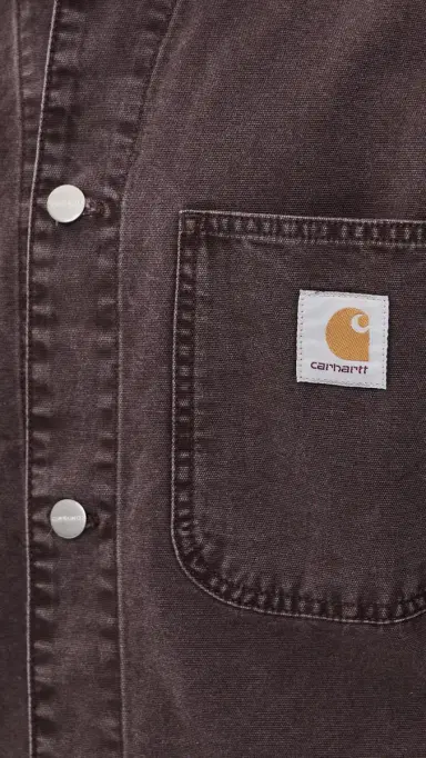 Carhartt WIP Mitch hirt Jacket Palisander/Black | Thumbnail 6 Carhartt WIP Mitch hirt Jacket Palisander/Black | Thumbnail 6