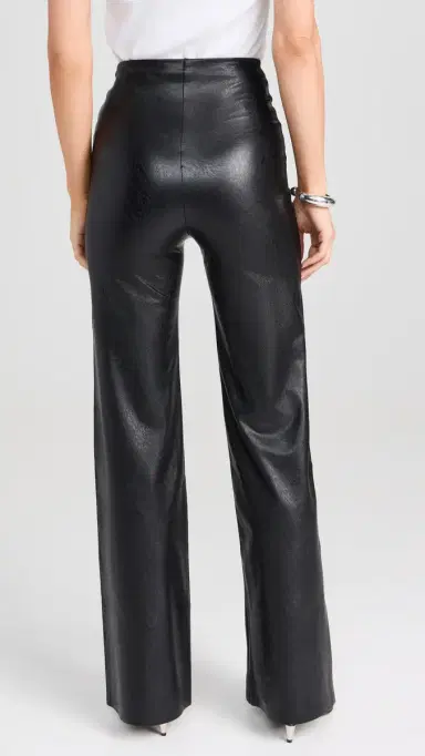 Commando Faux Leather Wide Leg Pants Black | Thumbnail 3 Commando Faux Leather Wide Leg Pants Black | Thumbnail 3