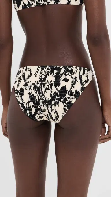 TANYA TAYLOR Valencia Bikini Bottoms Black multi M | Thumbnail 3 TANYA TAYLOR Valencia Bikini Bottoms Black multi M | Thumbnail 3