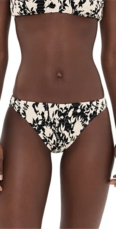TANYA TAYLOR Valencia Bikini Bottoms Black multi M | Thumbnail 1 TANYA TAYLOR Valencia Bikini Bottoms Black multi M | Thumbnail 1