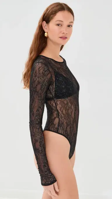 Wardrobe.NYC WARDROBE. NYC Lace Thong Bodysuit | Thumbnail 4 Wardrobe.NYC WARDROBE. NYC Lace Thong Bodysuit | Thumbnail 4