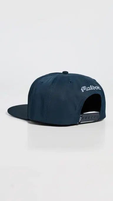 Malbon Snapback Cap Navy One Size | Thumbnail 3 Malbon Snapback Cap Navy One Size | Thumbnail 3