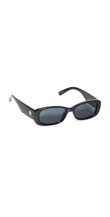 Le Specs Unreal! Sunglasses Matte Black Coal/Smoke Mono One Size | Thumbnail 1 Le Specs Unreal! Sunglasses Matte Black Coal/Smoke Mono One Size | Thumbnail 1