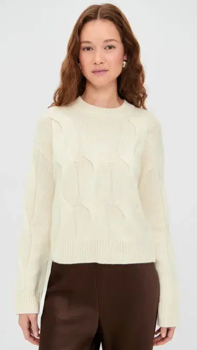 LISA YANG Sammie Cashmere Sweater Cream | Thumbnail 2 LISA YANG Sammie Cashmere Sweater Cream | Thumbnail 2