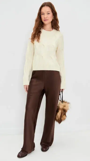 LISA YANG Sammie Cashmere Sweater Cream | Thumbnail 5 LISA YANG Sammie Cashmere Sweater Cream | Thumbnail 5