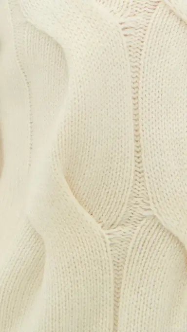 LISA YANG Sammie Cashmere Sweater Cream | Thumbnail 6 LISA YANG Sammie Cashmere Sweater Cream | Thumbnail 6