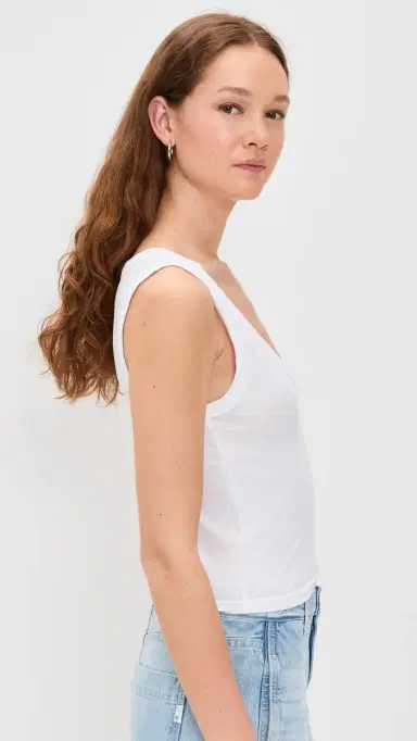 perfectwhitetee Scoop Tank White | Thumbnail 4 perfectwhitetee Scoop Tank White | Thumbnail 4