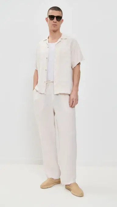 BATHER inen eisure Pants Natural | Thumbnail 2 BATHER inen eisure Pants Natural | Thumbnail 2