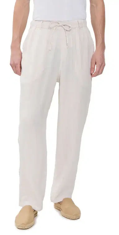 BATHER inen eisure Pants Natural | Thumbnail 1 BATHER inen eisure Pants Natural | Thumbnail 1