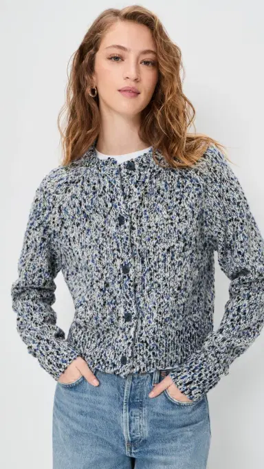 Aligne Tania Knitted Cardigan Blue Mix L | Thumbnail 2 Aligne Tania Knitted Cardigan Blue Mix L | Thumbnail 2