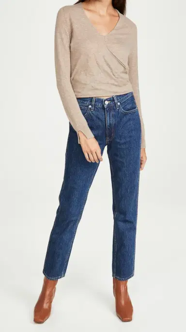 SLVRLAKE Virginia Tapered Leg Jeans Claremont | Thumbnail 5 SLVRLAKE Virginia Tapered Leg Jeans Claremont | Thumbnail 5