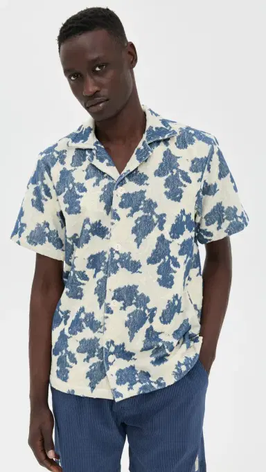 OAS ail Contraste Cuba Terry Shirt Multi | Thumbnail 2 OAS ail Contraste Cuba Terry Shirt Multi | Thumbnail 2